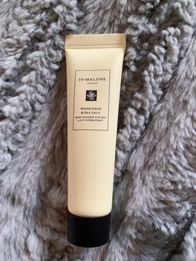 Jo Malone Cream & Black Wood Sage & Sea Salt Hand & Body Lotion-Travel Size